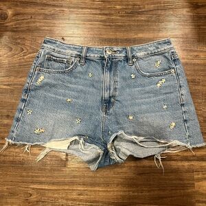 American Eagle Outfitters Blue Distressed Jeans